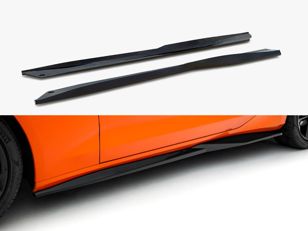 Maxton Design Side Skirts Diffusers V.1 Chevrolet Camaro SS Mk6 Facelift - CH-CA-6F-SS-SD1G - Image 1
