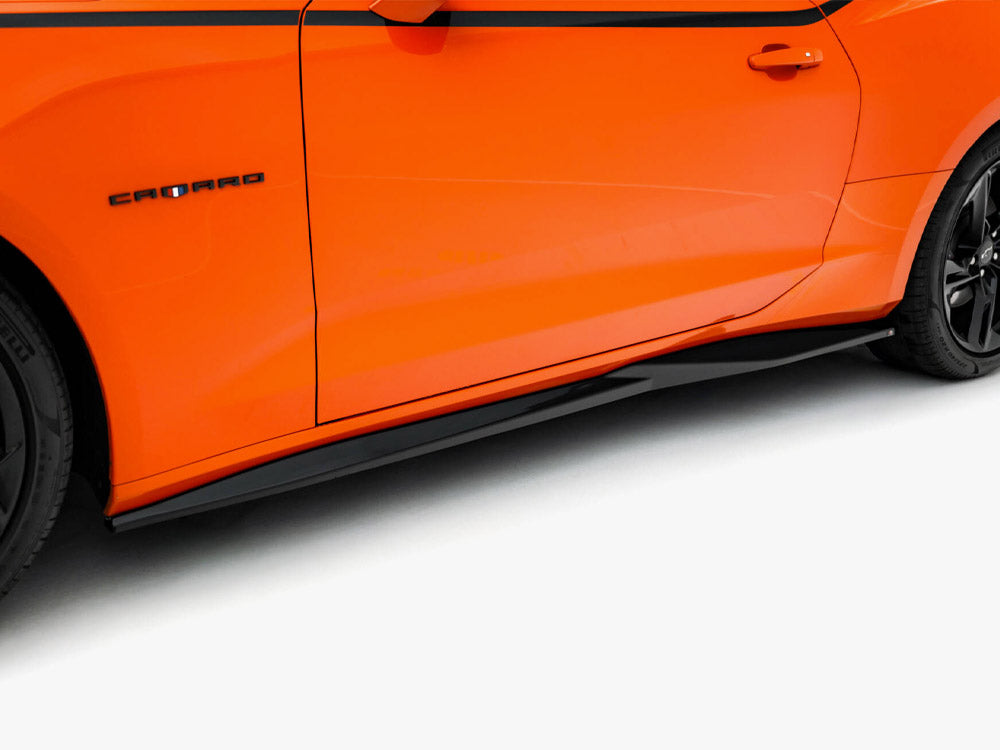 Maxton Design Side Skirts Diffusers V.1 Chevrolet Camaro SS Mk6 Facelift - CH-CA-6F-SS-SD1G - Image 4