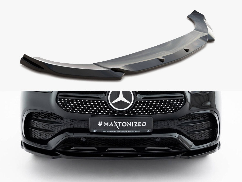 Maxton Design Front Splitter Mercedes-AMG / AMG-Line GLE SUV W167 - ME-GLE-C167-AMG-FD1G - Image 1