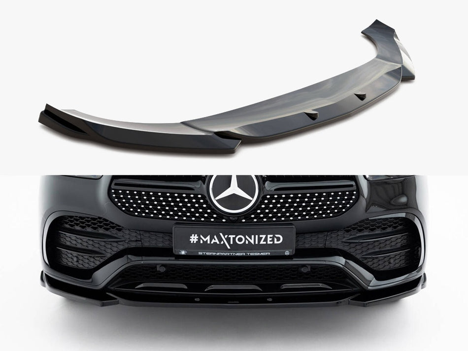 Maxton Design Front Splitter Mercedes-AMG / AMG-Line GLE SUV W167 - ME-GLE-C167-AMG-FD1G - Image 1