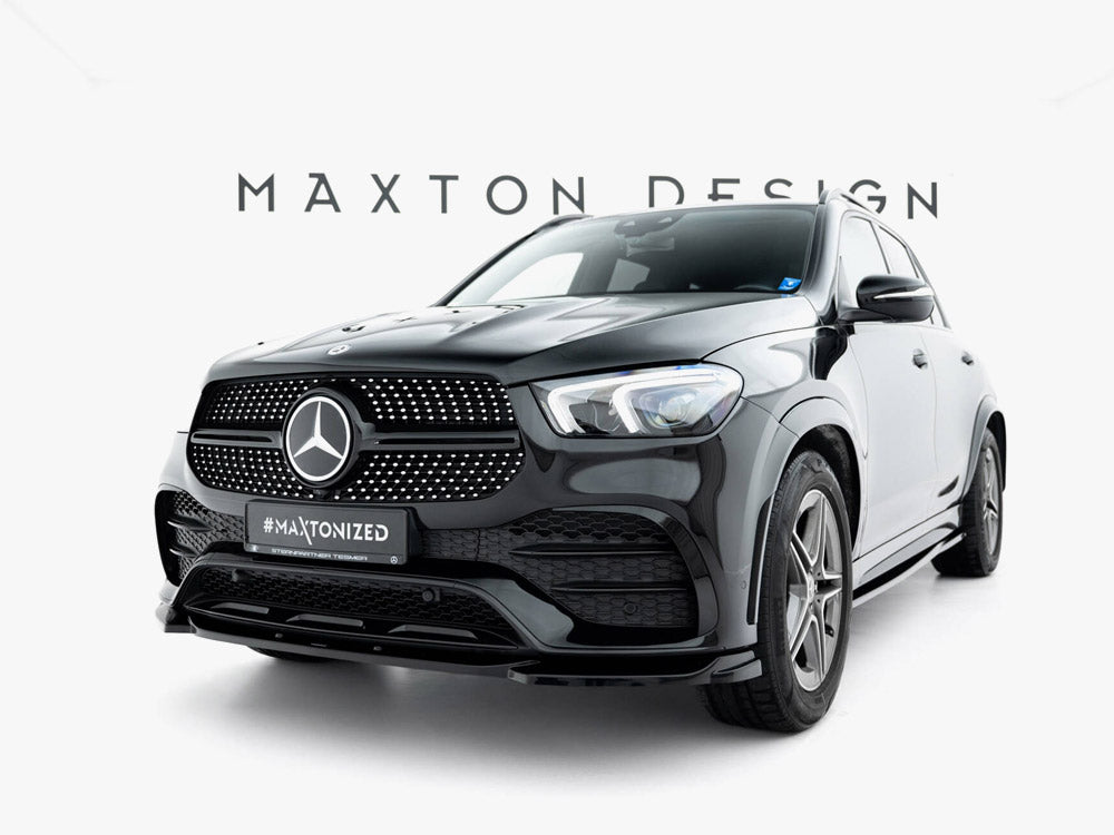 Maxton Design Front Splitter Mercedes-AMG / AMG-Line GLE SUV W167 - ME-GLE-C167-AMG-FD1G - Image 2