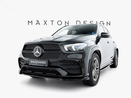 Maxton Design Front Splitter Mercedes-AMG / AMG-Line GLE SUV W167 - ME-GLE-C167-AMG-FD1G - Image 2