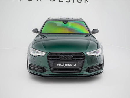 Maxton Design Front Splitter V.1 Audi S6 / A6 S-Line C7 - AU-A6-C7-SLINE-FD1G - Image 3