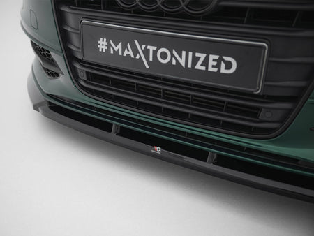Maxton Design Front Splitter V.3 Audi A6 S-Line / S6 C7 - AU-A6-C7-SLINE-AV-FD1G - Image 4