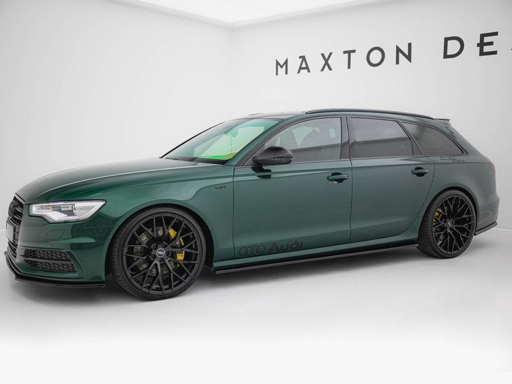 Maxton Design Side Skirts Diffusers Audi S6 / A6 S-Line C7 - AU-A6-C7-SLINE-SD1G - Image 2