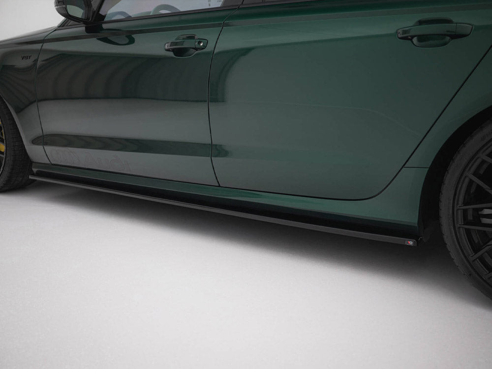 Maxton Design Side Skirts Diffusers Audi S6 / A6 S-Line C7 - AU-A6-C7-SLINE-SD1G - Image 3