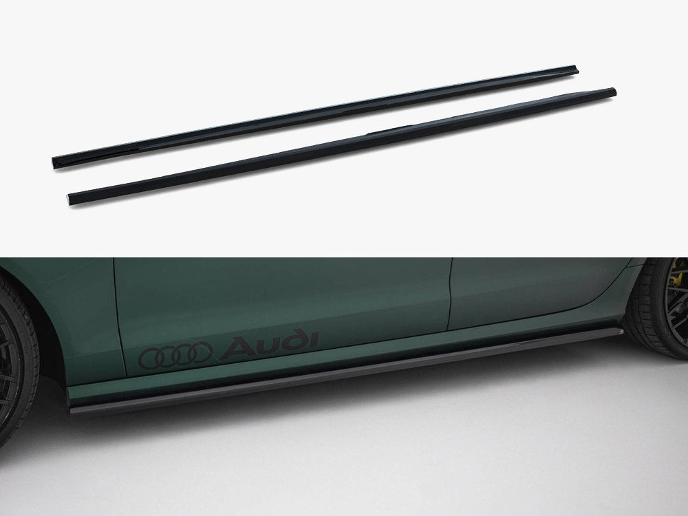 Maxton Design Side Skirts Diffusers V.2 Audi A6 S-Line / S6 C7 - AU-A6-C7-SLINE-AV-SD1G - Image 1