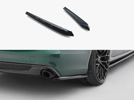 Maxton Design Rear Side Splitters V.2 Audi A6 S-Line Avant C7 - AU-A6-C7-SLINE-AV-RSD2G - Image 1