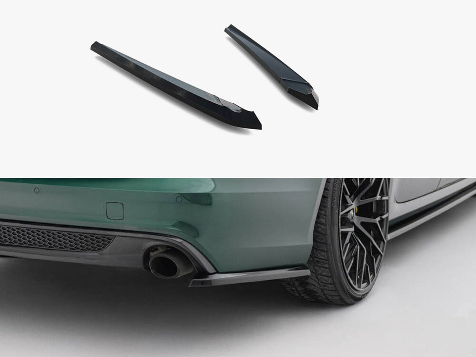 Maxton Design Rear Side Splitters V.2 Audi A6 S-Line Avant C7 - AU-A6-C7-SLINE-AV-RSD2G - Image 1