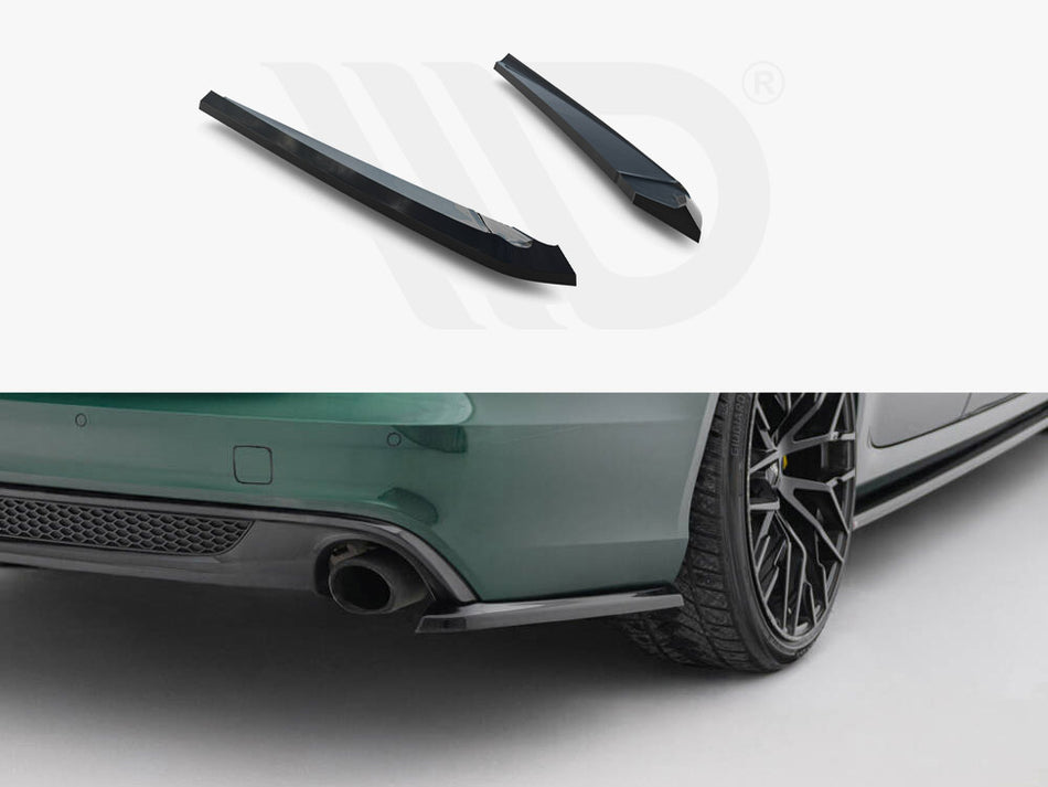 MAXTON DESIGN Rear Side Splitters V.2 Audi A6 S-Line Avant C7