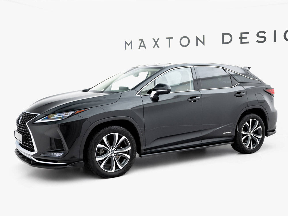 Side Skirts Diffusers V.2 Lexus RX Mk4 Facelift (version without OEM step rails)