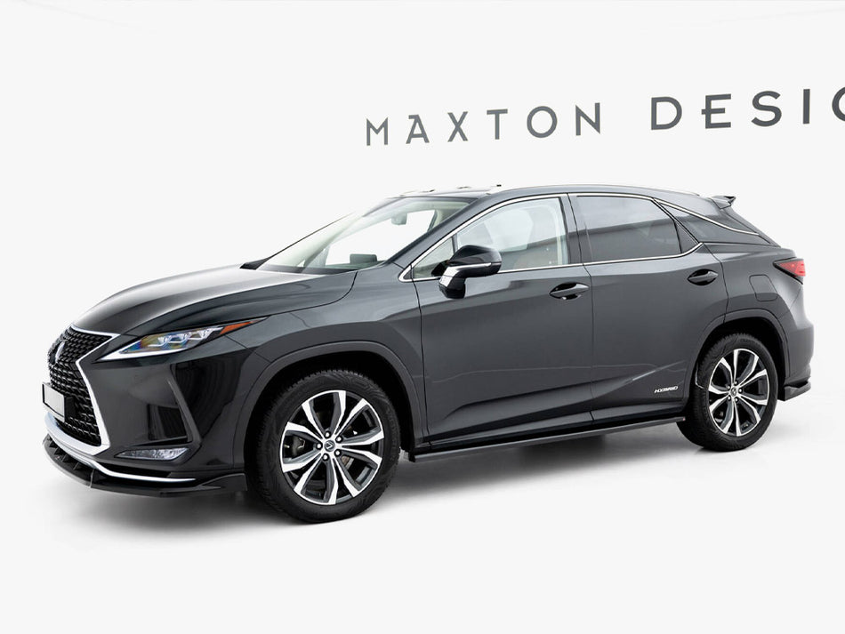 Side Skirts Diffusers V.2 Lexus RX Mk4 Facelift (version without OEM step rails)