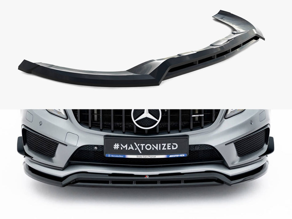 Maxton Design Front Splitter Mercedes-Benz GLA 45 AMG Off-roader X156 - ME-GLA-156-AMG-OR-FD1G+FD1RG - Image 1