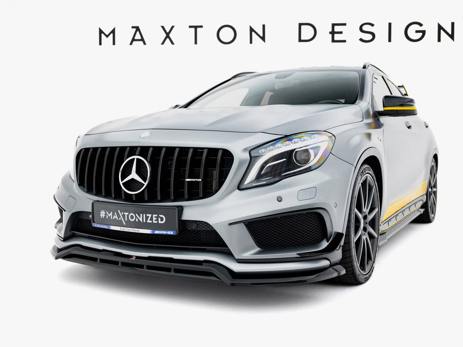 Maxton Design Front Splitter Mercedes-Benz GLA 45 AMG Off-roader X156 - ME-GLA-156-AMG-OR-FD1G+FD1RG - Image 2