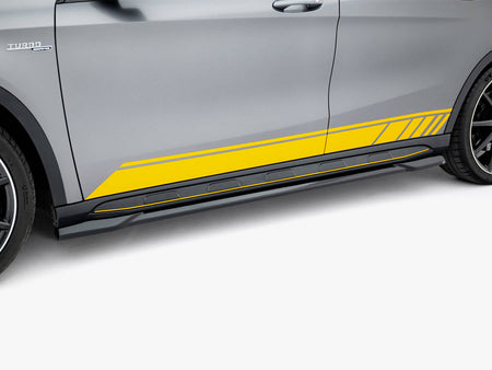 Maxton Design Side Skirts Diffusers V.2 Mercedes-Benz GLA 45 AMG X156 - ME-GLA-156-AMG-SD2G - Image 3