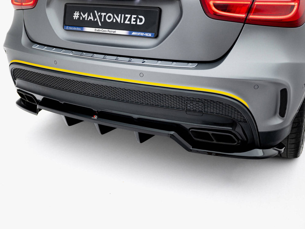 Maxton Design Rear Splitter (Vertical Bars) V.2 Mercedes-Benz GLA 45 AMG X156 - ME-GLA-156-AMG-RD3G+RD4G - Image 3