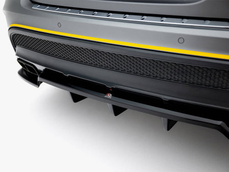Rear Splitter (Vertical Bars) V.2 Mercedes-Benz GLA 45 AMG X156