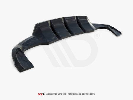 Maxton Design Rear Splitter (Vertical Bars) V.2 Mercedes-Benz GLA 45 AMG X156 - ME-GLA-156-AMG-RD3G+RD4G - Image 6