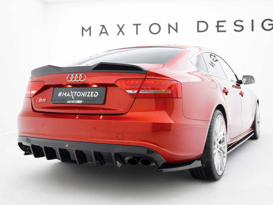 Maxton Design Spoiler CAP 3D Audi A5 Sportback S-Line 8T Facelift - AU-A5-1F-SLINE-SB-CAP2G - Image 2
