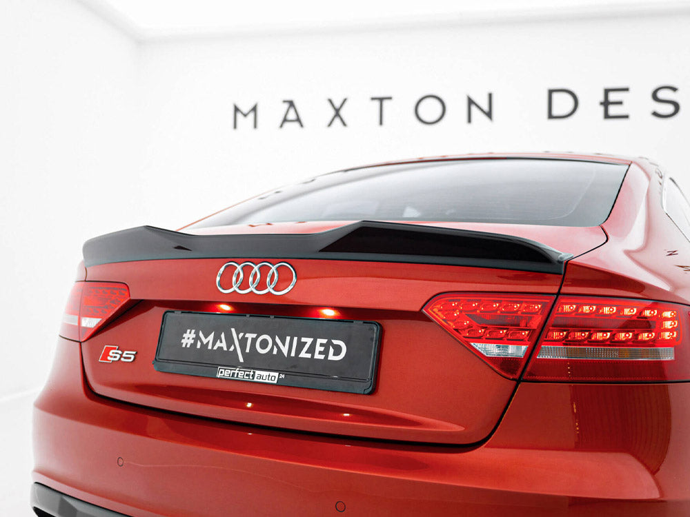 Maxton Design Spoiler CAP 3D Audi A5 Sportback S-Line 8T Facelift - AU-A5-1F-SLINE-SB-CAP2G - Image 3