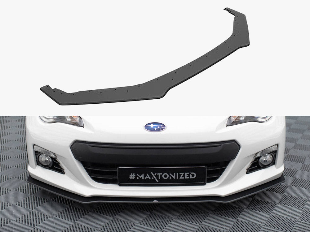 Maxton Design Street PRO Front Splitter Subaru BRZ Mk1 - SUBRZ1CNC-FD1B - Image 1