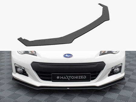 Maxton Design Street PRO Front Splitter Subaru BRZ Mk1 - SUBRZ1CNC-FD1B - Image 1