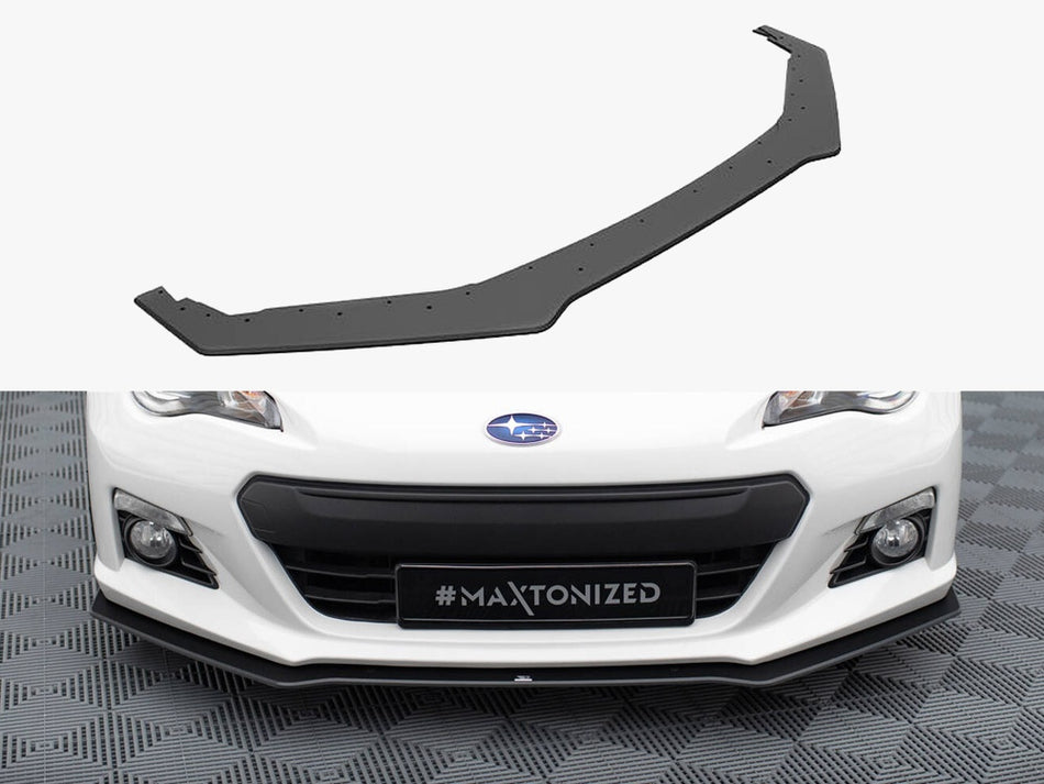 Maxton Design Street PRO Front Splitter Subaru BRZ Mk1 - SUBRZ1CNC-FD1B - Image 1