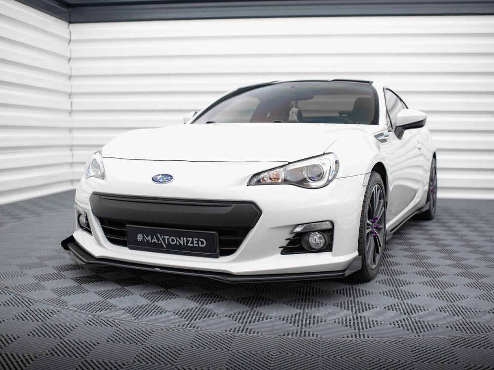 Maxton Design Street PRO Front Splitter V.1 + Flaps Subaru BRZ Mk1 - SUBRZ1CNC-FD1B+FSF1G - Image 2