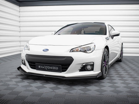 Maxton Design Street PRO Front Splitter V.1 + Flaps Subaru BRZ Mk1 - SUBRZ1CNC-FD1B+FSF1G - Image 2