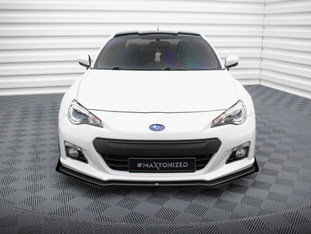 Maxton Design Street PRO Front Splitter V.1 + Flaps Subaru BRZ Mk1 - SUBRZ1CNC-FD1B+FSF1G - Image 3
