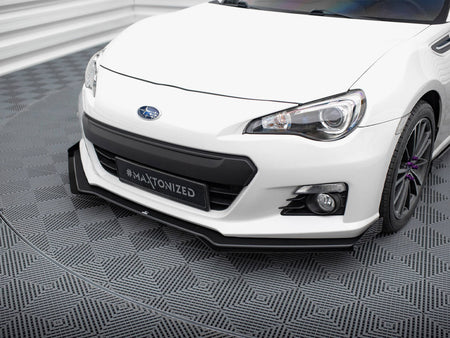 Maxton Design Street PRO Front Splitter V.1 + Flaps Subaru BRZ Mk1 - SUBRZ1CNC-FD1B+FSF1G - Image 4