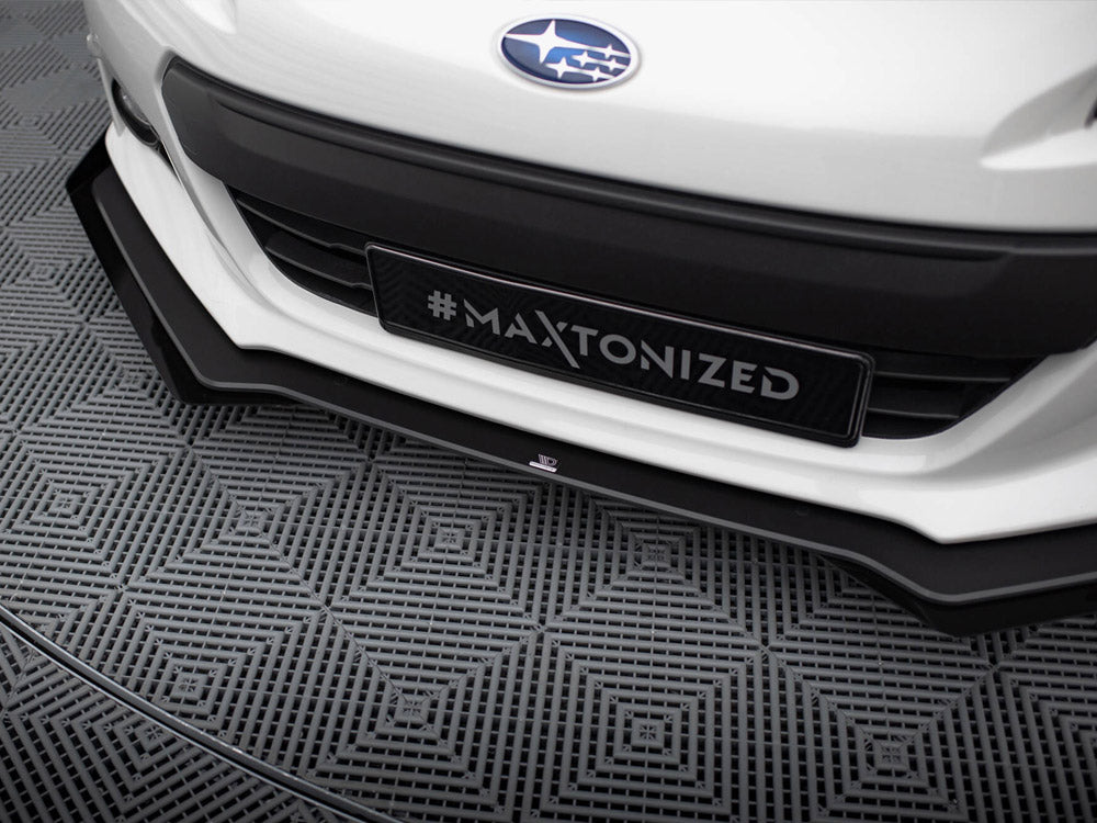 Maxton Design Street PRO Front Splitter V.1 + Flaps Subaru BRZ Mk1 - SUBRZ1CNC-FD1B+FSF1G - Image 5