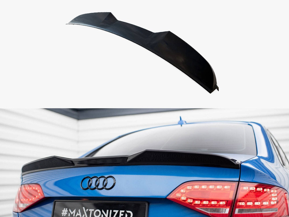Maxton Design Spoiler CAP 3D Audi A4 Sedan B8 - AU-S4-B8-CAP3D1G - Image 1