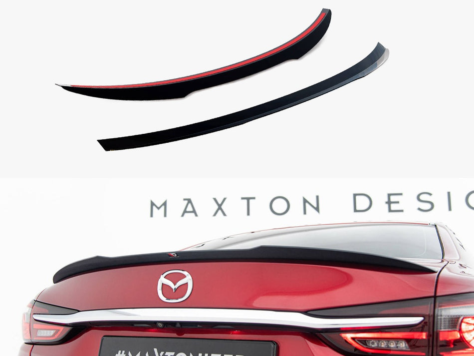 Maxton Design Spoiler CAP Mazda 6 Sedan GJ (Mk3) Facelift - MA-6-3F-CAP1G - Image 1