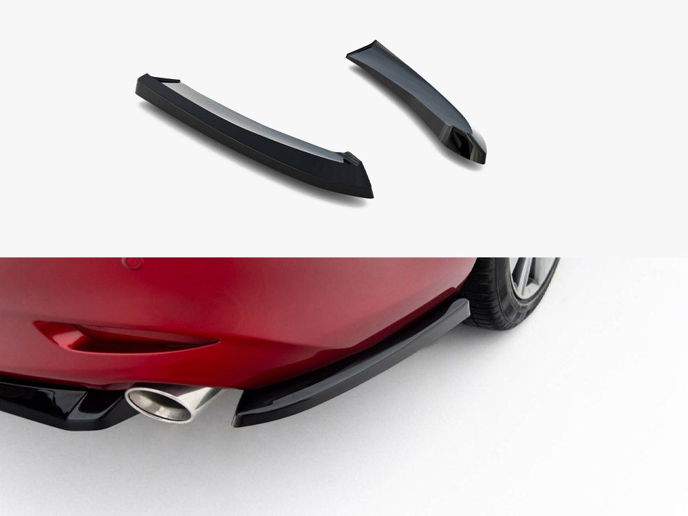 Rear Side Splitters V.2 Mazda 6 Mk3 Facelift