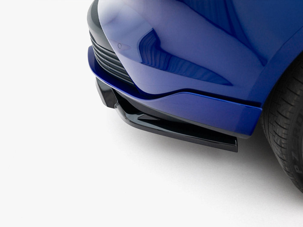 Maxton Design Rear Splitter (Vertical Bars) Porsche Taycan Turbo S Mk1 - PO-TAY-1-TURBO-S-RD1G+RD2G - Image 5