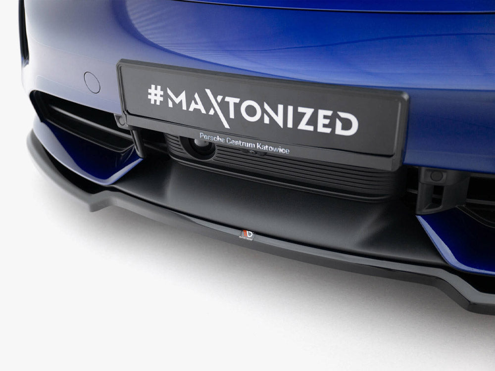 Front Splitter Porsche Taycan Turbo S Mk1