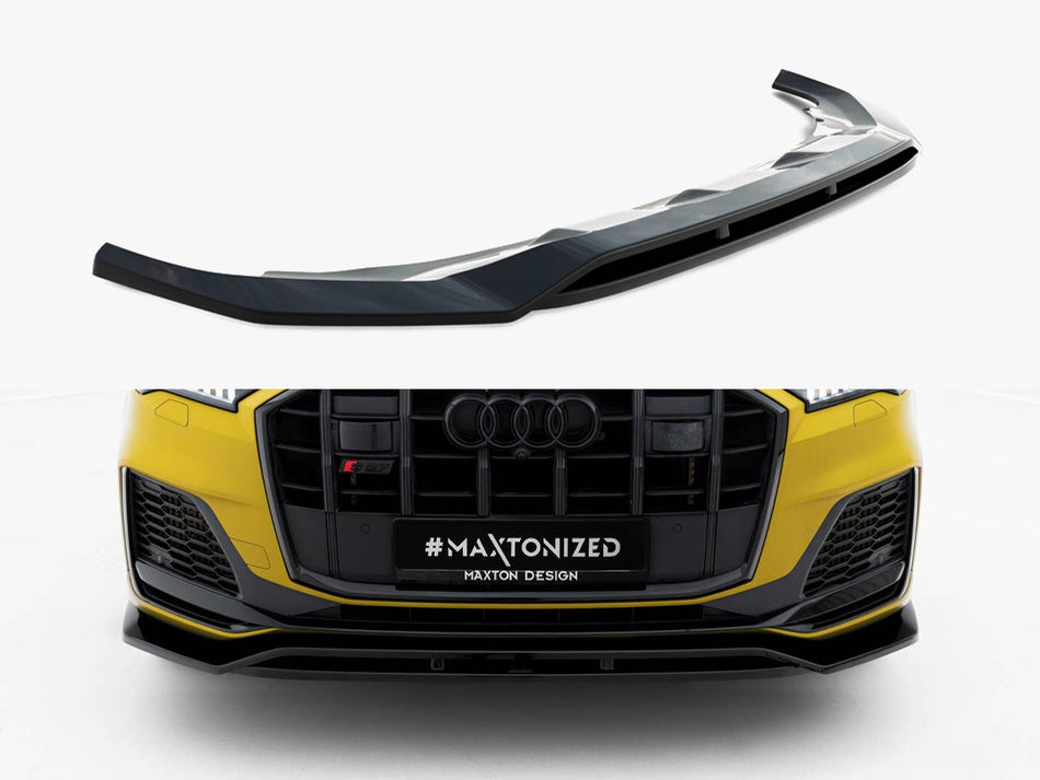 Maxton Design Front Splitter Audi SQ7 /Q7 S-Line Mk2 (4M) Facelift - AU-SQ7-2F-FD1G+FD1RG - Image 1
