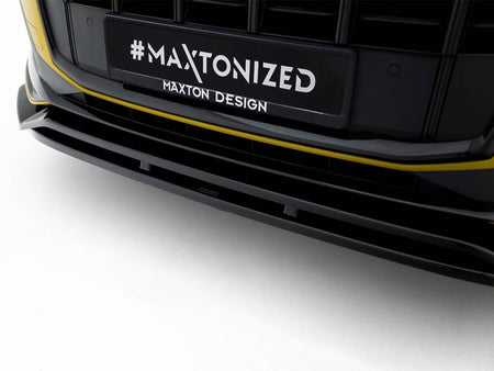 Maxton Design Front Splitter Audi SQ7 /Q7 S-Line Mk2 (4M) Facelift - AU-SQ7-2F-FD1G+FD1RG - Image 4