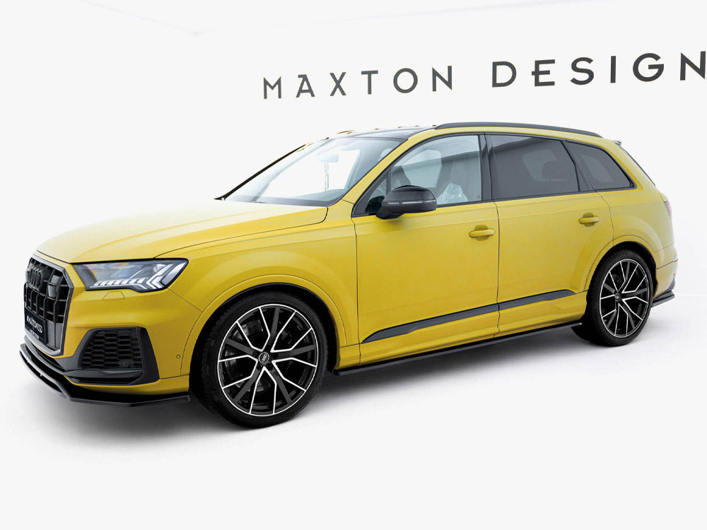 Maxton Design Side Skirts Diffusers Audi SQ7 / Q7 S-Line Mk2 (4M) Facelift - AU-SQ7-2F-SD1G - Image 2