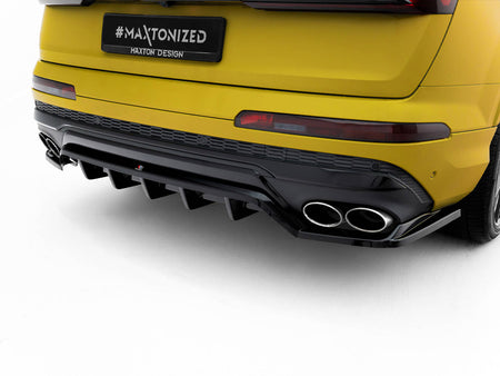 Maxton Design Rear Splitter (Vertical Bars) Audi SQ7 Mk2 (4M) Facelift - AU-SQ7-2F-RD1G+RD2G - Image 3