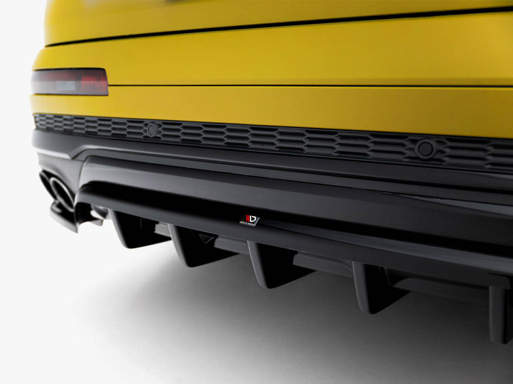 Maxton Design Rear Splitter (Vertical Bars) Audi SQ7 Mk2 (4M) Facelift - AU-SQ7-2F-RD1G+RD2G - Image 4