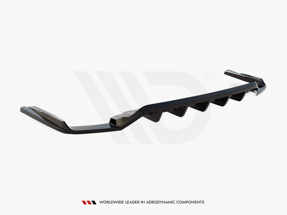 Maxton Design Rear Splitter (Vertical Bars) Audi SQ7 Mk2 (4M) Facelift - AU-SQ7-2F-RD1G+RD2G - Image 6
