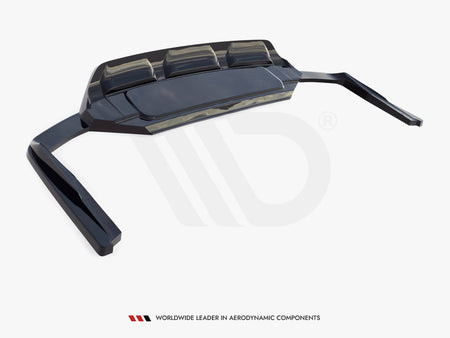 Rear Splitter (Vertical Bars) Audi SQ7 Mk2 (4M) Facelift