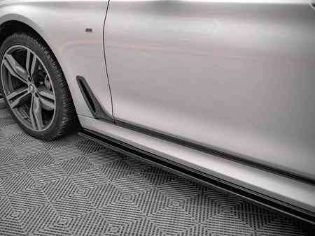 Maxton Design Side Skirts Diffusers V.1 BMW 7 Long M-Pack G12 - BM-7-12-MPACK-SD1G - Image 5
