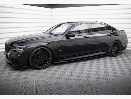 Maxton Design Side Skirts Diffusers V.2 BMW 7 Long M-Pack G12 - BM-7-12-MPACK-SD2G - Image 2