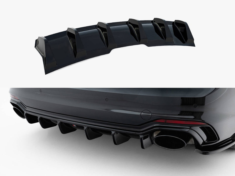 Maxton Design Rear Valance Audi RS5 Coupe / Sportback F5 - AU-RS5-2-RS1G - Image 1