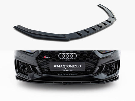 Maxton Design Front Splitter V.1 Audi RS5 Coupe / Sportback F5 - AU-RS5-2-FD1G - Image 1