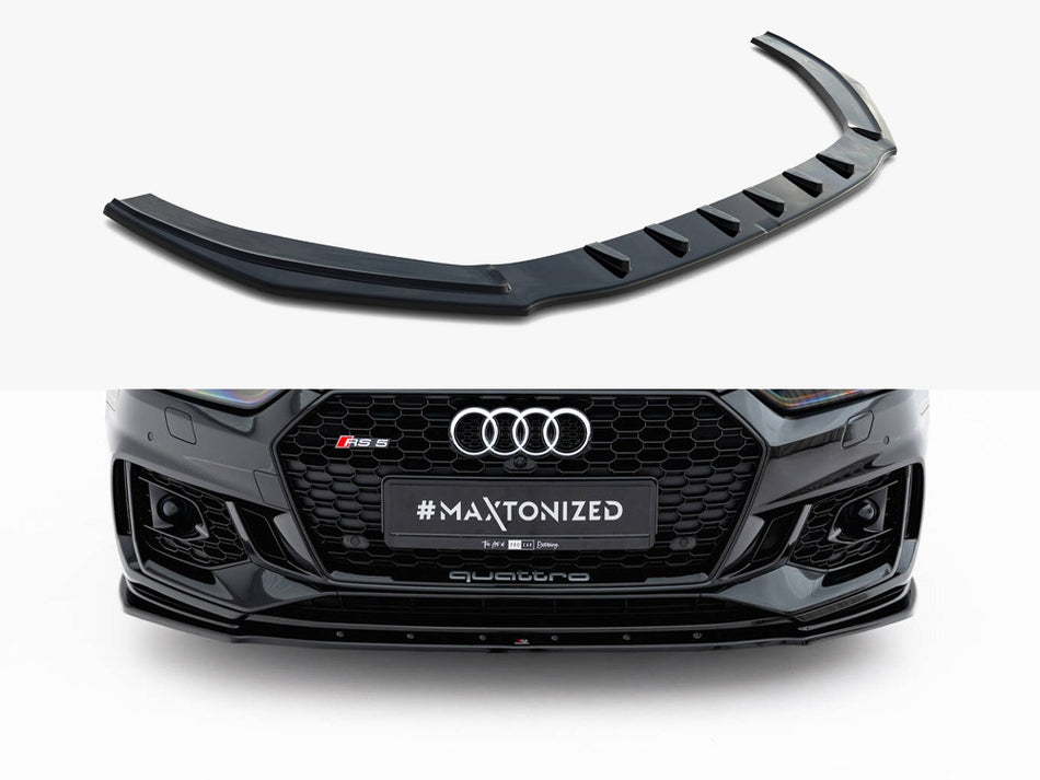 Maxton Design Front Splitter V.1 Audi RS5 Coupe / Sportback F5 - AU-RS5-2-FD1G - Image 1