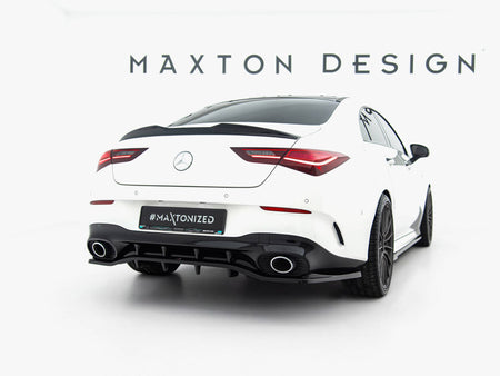 Maxton Design Rear Splitter (Vertical Bars) Mercedes-AMG CLA 35 / 45 Coupe / Shooting Brake C118 Facelift / X118 Facelift - ME-CLA-118-45AMG-RD1G+RD2G - Image 2